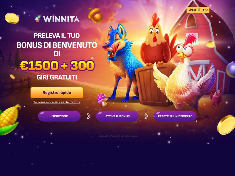 Scopri il Mondo di winita Innovazione e Opportunità Scopri il Mondo di winita Innovazione e Opportunità