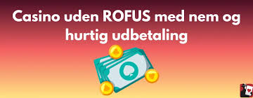 Casinoer Uden Rufus - Oplev Spilglæde Uden Grænser